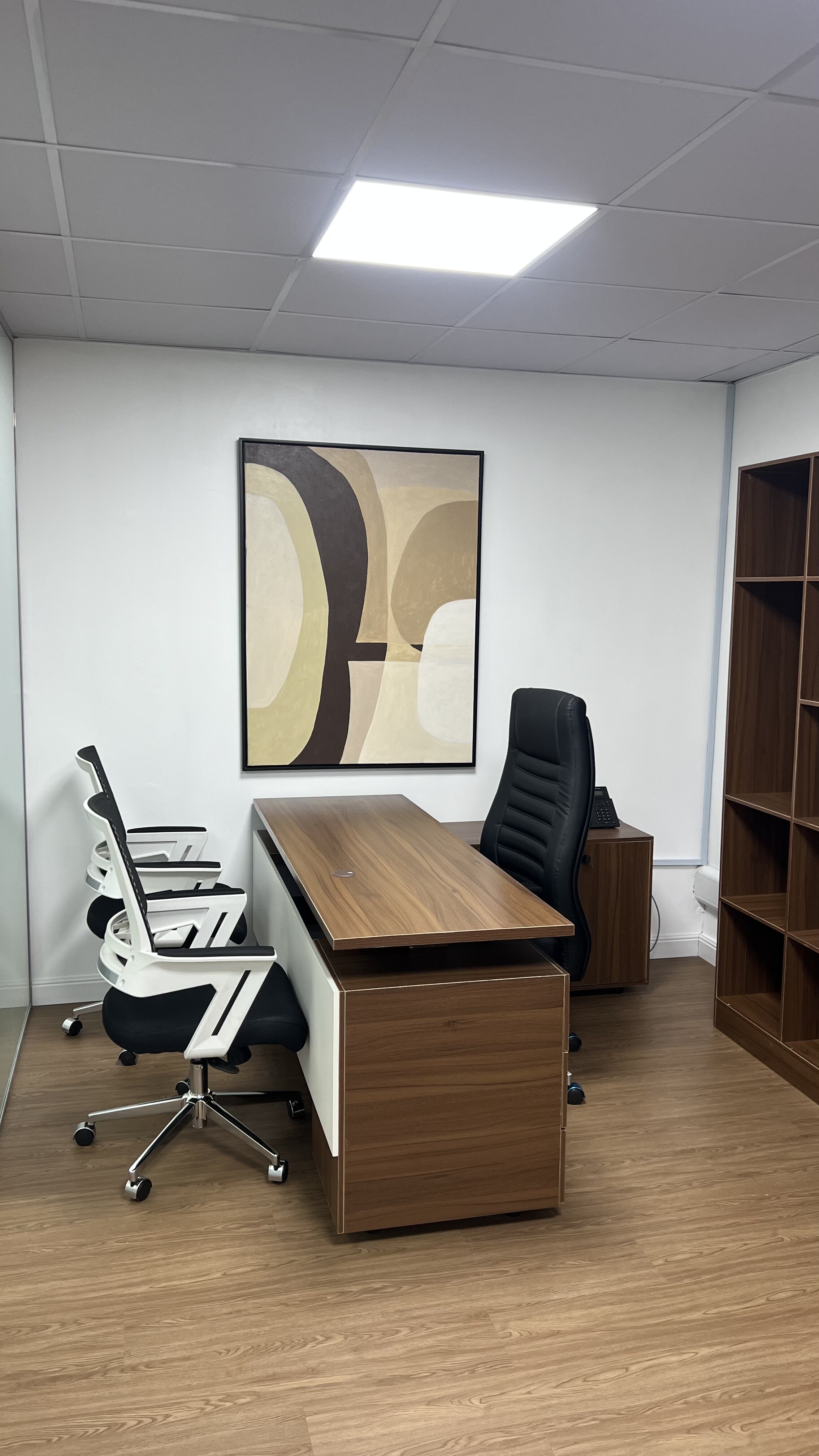 Finished office interior by Elixir Lotanna